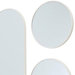 Home Deco Factory Juego De 3 Espejos Veda Beige Colección Terra Nova