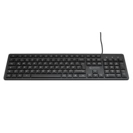 eSTUFF G220 Teclado USB con Cable de Tamaño Completo, Teclas Silenciosas y Perfil Bajo, Diseño Delgado para Productividad Óptima, Distribución Alemana eSTUFF G220 Teclado USB con Cable de Tamaño Completo, Teclas Silenciosas y Perfil Bajo, Diseño Delgado para Productividad Óptima, Distribución Alemana