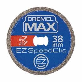 Disco de corte de alta durabilidad Dremel Max S456 EZ SpeedClic - ø38mm para metales Precio: 33.68999975. SKU: B17HMZ57DS