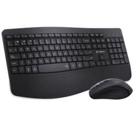 Subblim Combo Dual Office Prowave Teclado y Ratón Inalámbrico Ergonómico Recargable Bluetooth y USB Negro Precio: 34.50000037. SKU: B1FF677RKH