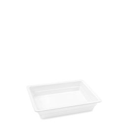 VOLLRATH PUJADAS GN 1/2-040 Cubeta de Melamina Blanca para Exposicion de Alimentos en Buffet -40 mm de Alto, Resistente a Temperaturas Precio: 17.5000001. SKU: B1B3NXJVEJ