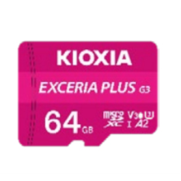 Kioxia EXCERIA PLUS G3 64 GB MicroSDXC UHS-I Clase 10 Rosa Precio: 22.49999961. SKU: B1BB5CT6CF
