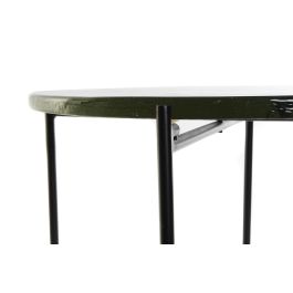 Mesita Auxiliar Moderno DKD Home Decor Negro 50 x 42 x 50 cm Mesita Auxiliar Moderno DKD Home Decor Negro 50 x 42 x 50 cm