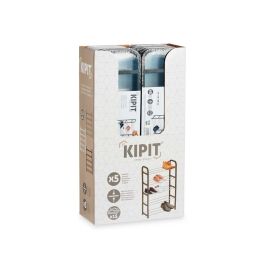 Kipit Zapatero de Metal y Plástico, 5 Estantes, para 15 Pares de Zapatos, Alta Resistencia, Colores Surtidos, 50x19x68 cm (24 Unidades)