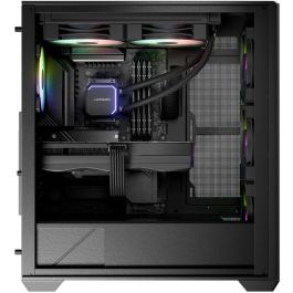 LC-Power LC-811B-ON Gaming Midi Torre PC Negra, ATX/EATX, Metal, Plástico, Vidrio Templado
