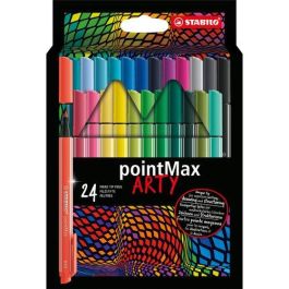 Rotulador Fibra Stabilo Pointmax Arty Line Estuche Carton De 24 Precio: 27.50000033. SKU: B13GB2KGDS