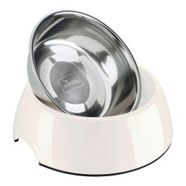 Comedero De Melamina 350 mL Blanco Comedero De Melamina 350 mL Blanco