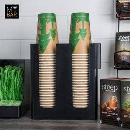 Organizador de Vasos y Tapas My Bar - 2 Secciones (6 Unidades) Organizador de Vasos y Tapas My Bar - 2 Secciones (6 Unidades)