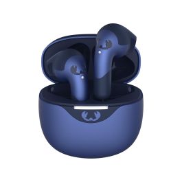 Fresh 'n Rebel Auriculares Inalámbricos Twins Blaze Azul Intenso con Micrófonos ENC, Bluetooth Multipunto y 32h de Batería Fresh 'n Rebel Auriculares Inalámbricos Twins Blaze Azul Intenso con Micrófonos ENC, Bluetooth Multipunto y 32h de Batería