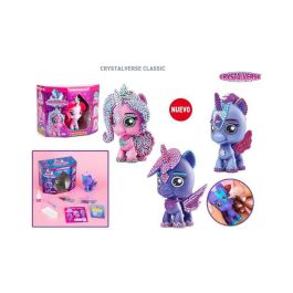 Bandai Unicornio Crystalverse Classic para Cristalizar, Incluye 1500 Cristales, Pegamento, Aplicador y Manual, Surtidos Edad 6+