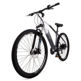Youin Bicicleta Eléctrica MTB You-Ride Everest BK3100L Negra y Blanca, 29", 250W, Batería 504Wh, Horquilla Suspensión, Frenos Disco, 21V