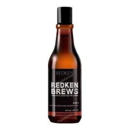 Redken Brews Champú 3-En-1 300 ml - Champú, acondicionador y gel de cuerpo Precio: 14.49999991. SKU: SBL-R6859