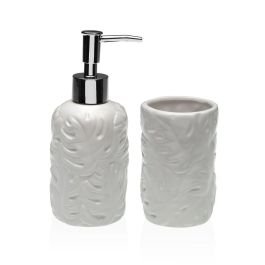 Set de Baño Versa Blanco Dolomita 6,8 x 17 x 6,8 cm Set de Baño Versa Blanco Dolomita 6,8 x 17 x 6,8 cm Precio: 7.49999987. SKU: B19R48M9WP