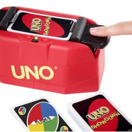 Mattel Games Gkc04 Juego Del UNO Showdown - Juego de Mesa de Cartas con Emocionante Lanzamiento y Enfrentamiento, Familias y Niños +7 años Mattel Games Gkc04 Juego Del UNO Showdown - Juego de Mesa de Cartas con Emocionante Lanzamiento y Enfrentamiento, Familias y Niños +7 años