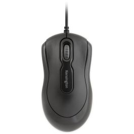 Kensington Ratón USB 800PPP Ambidiestro Negro, Compatible con PC y Mac®