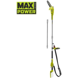 Ryobi RYO4892210218308 Podadora de Altura 36V Guía 25cm 5.5 m/s Tubo Telescópico 2.4-2.9m Sin Batería ni Cargador