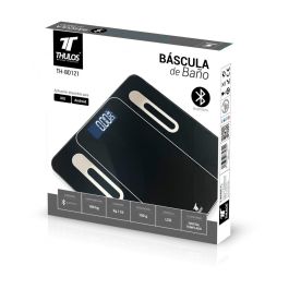 Thulos TH-BD121 Báscula de Baño Bluetooth con Múltiples Mediciones, Capacidad 180kg
