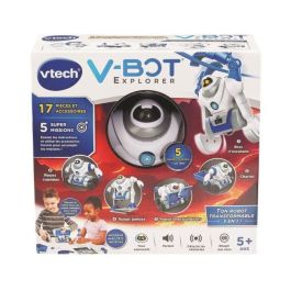VTECH VTE3417765737053 V-BOT EXPLORER, Mi Robot 5 en 1