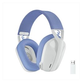 Logitech G435 Auriculares Gaming Inalámbrico LIGHTSPEED Bluetooth Blanco para PC y Consolas