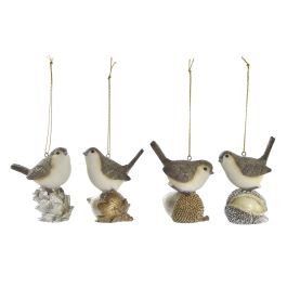DKD Home Decor Decoración Colgante Navidad Tradicional Resina Marrón Dorado Beige 4.5x9x7.5 cm Pack 12 Unidades Surtido Precio: 27.59000013. SKU: B1EJ5VYC22