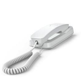 Gigaset Desk 200 Teléfono analógico Blanco, S30054-H6539-R602, Terminal con conexión por cable, 1 entrada en lista de direcciones