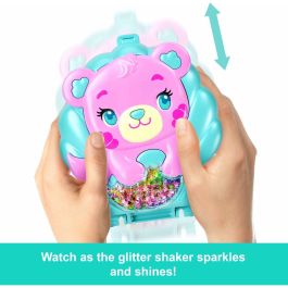 Polly Pocket JCB16 - Juego Isla Brillante con Minifiguras y animales