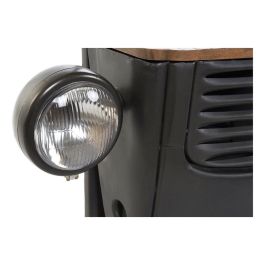 DKD Home Decor Botellero Vintage de Pared Gris Oscuro 83x30x104 cm, Hierro, Acacia y Cristal, con 3 Estanterías Desmontable DKD Home Decor Botellero Vintage de Pared Gris Oscuro 83x30x104 cm, Hierro, Acacia y Cristal, con 3 Estanterías Desmontable