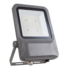 Moso 1916-FL-J-50W-CW Foco Proyector LED 50W 9000Lm 5000K IP65 para Exterior con LEDs Lumileds 100.000H Aluminio