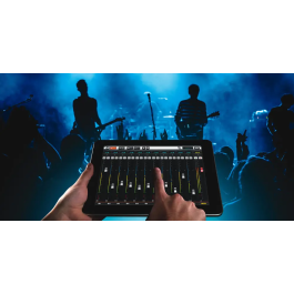 SOUNDCRAFT Ui 16 Mezclador Digital Profesional Controlado por Tableta/PC/Smartphone con Wi-Fi Integrado y Procesamiento HARMAN