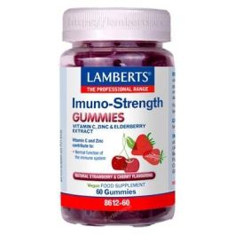 Lamberts Inmuno-Strenght Saúco, Vitamina C y Zinc 60 Gominolas para el Sistema Inmunológico Precio: 22.6900003. SKU: B1C7EG9XQ4