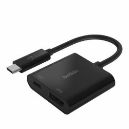 Belkin Cable Adaptador Usb-C A Hdmi + Carga 60 W Negro Belkin Cable Adaptador Usb-C A Hdmi + Carga 60 W Negro Precio: 28.49999999. SKU: S0437940