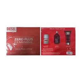 DIESEL Zero Plus Kit Regalo Hombre Eau de Toilette 75ml + 30ml Vaporizador y Crema Corporal Perfumada 100ml con Estuche Precio: 22.99. SKU: B1J94H5L33