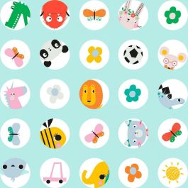 Funda Nórdica Lemon Ribbon Points Cama de 80/90 150 x 220 cm Reversible