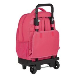 Safta Mochila Grande con Ruedas Compact Ext Blackfit8 Fresa Color Rosa para Niños 3 Años