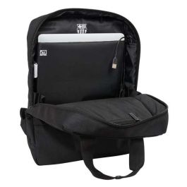 Mochila Safta Para Portatil 13,3''+Usb F.C. Barcelona Premium Black 110x290x390 mm Mochila Safta Para Portatil 13,3''+Usb F.C. Barcelona Premium Black 110x290x390 mm