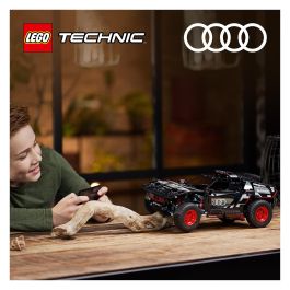 LEGO 42160 Audi RS Q e-tron Coche de Rally Teledirigido Modelo Todoterreno Dakar