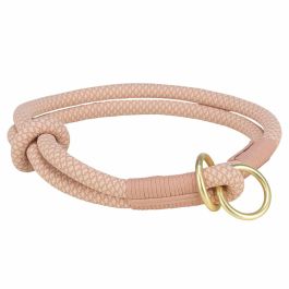 Collar de Adiestramiento para Perros Trixie Soft Rope Rosa S 35 cm