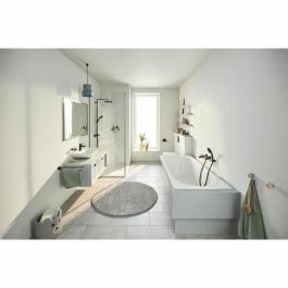 Grohe 1022162432 - Mezclador Termostático para Baño/Ducha Precision Trend - Negro Mate - Montaje Pared Visto - Ahorro Agua