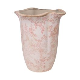 Florero Romimex Beige Rosa Porcelana 20 x 24 x 20 cm Precio: 43.49999973. SKU: B1G8PM58JK