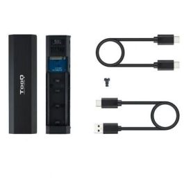 TooQ TQE-2223B Caja Externa para SSD M.2 NVMe/NGFF PCIe USB-C 3.1 Gen2 10Gbps, Sin Tornillos, Aluminio Negro, compatible 2230/2242/2260/2280, hasta 2TB TooQ TQE-2223B Caja Externa para SSD M.2 NVMe/NGFF PCIe USB-C 3.1 Gen2 10Gbps, Sin Tornillos, Aluminio Negro, compatible 2230/2242/2260/2280, hasta 2TB