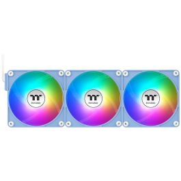 Thermaltake CL-F196-PL12BU-A Ventilador de Refrigeración Carcasa PC 12 cm Azul 68 CFM Pack 3 Unidades Rodamiento Hidráulico