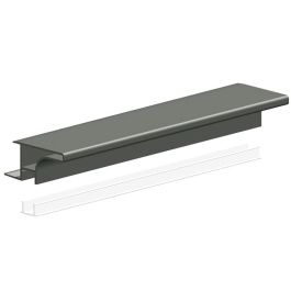 Perfil Gola-A Aluminio 4M Sp19 Lacado Negro, Antracita, Lacado Blanco Y Plata Mate Acabado Antracita Sc Herrajes Perfil Gola-A Aluminio 4M Sp19 Lacado Negro, Antracita, Lacado Blanco Y Plata Mate Acabado Antracita Sc Herrajes