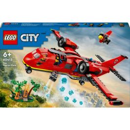 LEGO 60413 Avión de Rescate de Bomberos City con Función de Lanzamiento de Agua, 3 Minifiguras y Escena de Fuego - Juguete Infantil Precio: 63.50000019. SKU: B1CPKSMYW9