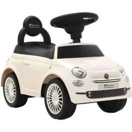 Correpasillos fiat 500 blanco 61x38.30x28 cm Correpasillos fiat 500 blanco 61x38.30x28 cm