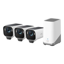 Eufy eufyCam S3 Pro - Kit de 3 Cámaras de Seguridad Exterior WiFi Bala, 4K, IP67, Inalámbrico/Alámbrico, Visión Nocturna, Seguimiento Automático Precio: 1075.49999975. SKU: B1EDZFFEFG
