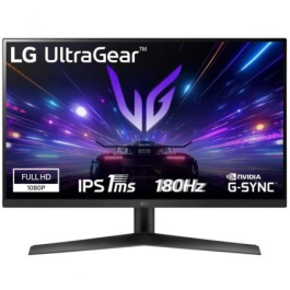 LG 27GS60F-B Monitor Gaming UltraGear 27" IPS Full HD 180Hz 1ms GtG G-Sync Compatible FreeSync LG 27GS60F-B Monitor Gaming UltraGear 27" IPS Full HD 180Hz 1ms GtG G-Sync Compatible FreeSync Precio: 149.88999993. SKU: B1GFQXLGRS