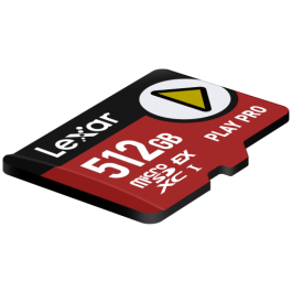 Lexar LMSXPS0512G-BNNNG microSDXC 512 GB U3 V30 Tarjeta de Memoria