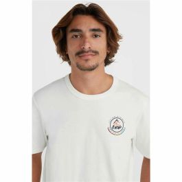 Camiseta de Manga Corta Hombre O'Neill Trvlr Blanco