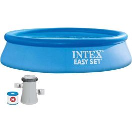 Piscina hinchable redonda easy set con depuradora filtro (capacidad 3077 litros) 305x61 cm Precio: 79.9568. SKU: S2416748