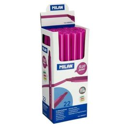 Milan Marcador Fluorescente Junior Punta Biselada Rosa Caja 22 Ud Precio: 6.50000021. SKU: B1GCFJBZCG